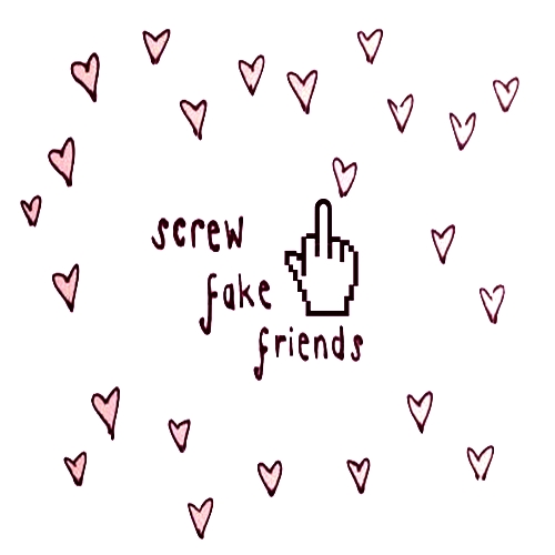 Fuck Fake Friends Bebe